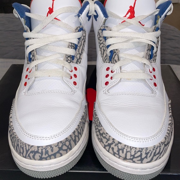 Air Jordan Retro 3 OG True Blue (2016) Size 10 - Picture 2 of 10